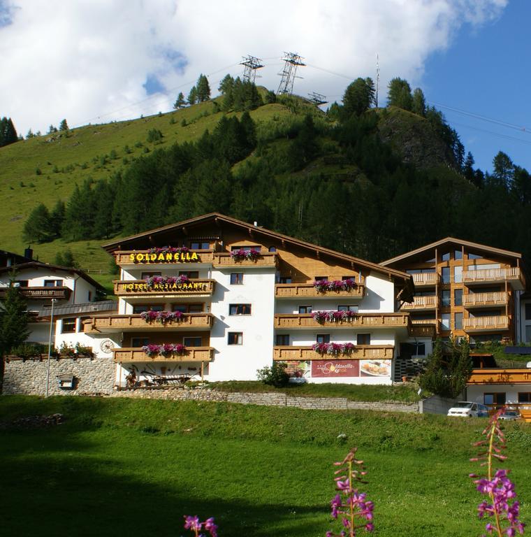 Hotel Garni Soldanella à Samnaun Extérieur photo